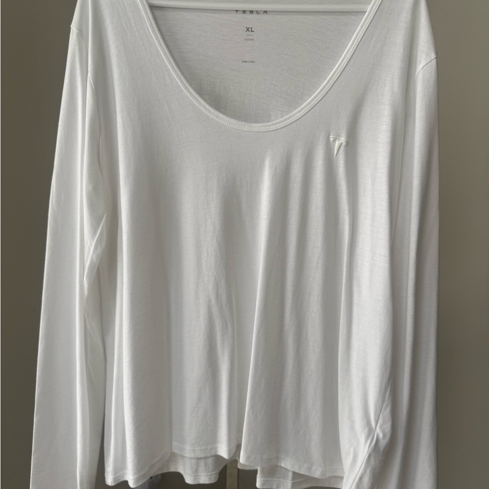 White Long Sleeve Women's Top